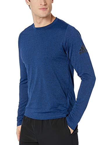 adidas Freelift - Camiseta Deportiva de Manga Larga para Hombre, Hombre, S1950MTR347, Collegiate Royal/Legend Ink, Medium