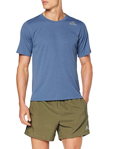 adidas FreeLift Climachill 3-Stripes tee Men Camiseta de Manga Corta, Hombre, Azul (Tech Ink), M adidas FreeLift Climachill 3-Stripes tee Men Camiseta de Manga Corta, Hombre, Azul (Tech Ink), M