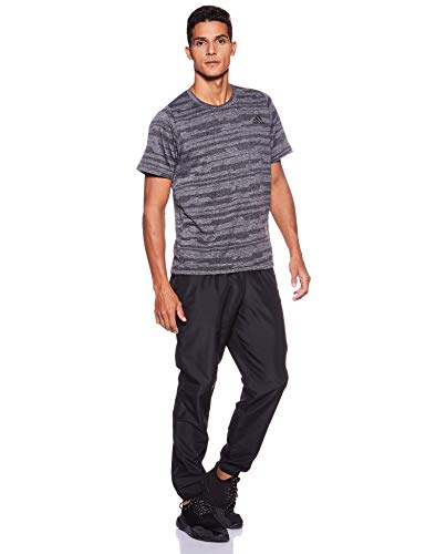 adidas FreeLift Engineered Heather tee Camiseta de Manga Corta, Hombre, Negro (Black), S adidas FreeLift Engineered Heather tee Camiseta de Manga Corta, Hombre, Negro (Black), S