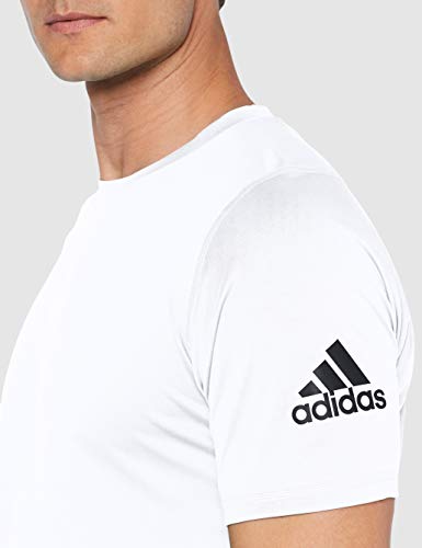 adidas Freelift Ultimate Solid T Camiseta, Hombre, Blanco (White), S