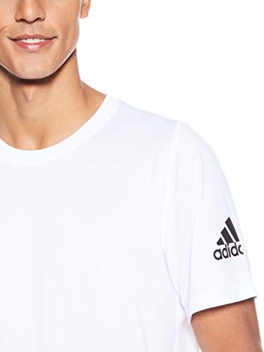 adidas Freelift Ultimate Solid T Camiseta, Hombre, Blanco (White), S adidas Freelift Ultimate Solid T Camiseta, Hombre, Blanco (White), S