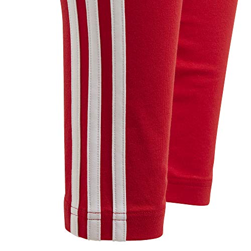 adidas G Bold Tight Mallas, Niñas, Tinley/Escarl/Blanco, 110 (4/5 años)