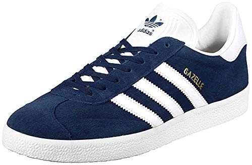 adidas Gazelle, Zapatillas de deporte Unisex Adulto, Varios colores (Collegiate Navy/White/Gold Metalic), 40 EU adidas Gazelle, Zapatillas de deporte Unisex Adulto, Varios colores (Collegiate Navy/White/Gold Metalic), 40 EU