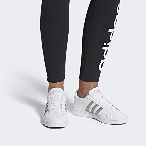 adidas Grand Court, Sneaker Womens, Footwear White/Platin Metallic/Footwear White, 36 EU adidas Grand Court, Sneaker Womens, Footwear White/Platin Metallic/Footwear White, 36 EU