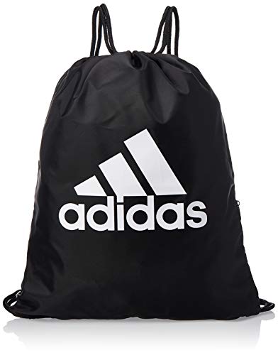 adidas Gymsack SP Bolsa de Deporte, Unisex Adulto, Black/Black/White, NS adidas Gymsack SP Bolsa de Deporte, Unisex Adulto, Black/Black/White, NS