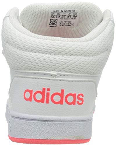 adidas Hoops Mid 2.0 I, Zapatillas, FTWBLA/FTWBLA/ROSSEN, 27 EU