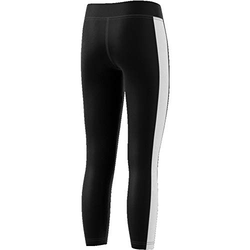 adidas Jg A Bold Tight Mallas, Niñas, Negro/Blanco, 164 (13/14 años)