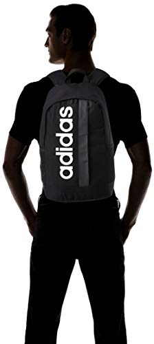 adidas Lin Core Bp Sports Backpack, Unisex adulto, black/black/white, NS