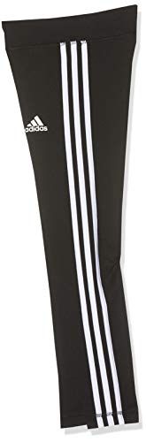 adidas Mallas Training Equipment 3 Bandas, Niñas, Negro(Black/White), 5-6Y