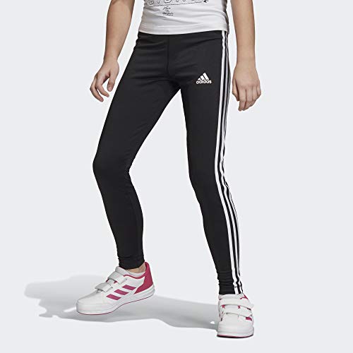 adidas Mallas Training Equipment 3 Bandas, Niñas, Negro(Black/White), 5-6Y adidas Mallas Training Equipment 3 Bandas, Niñas, Negro(Black/White), 5-6Y
