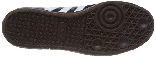 adidas Originals Samba Leather, Zapatillas de Fútbol Hombre, Negro Black Running White, 38 EU adidas Originals Samba Leather, Zapatillas de Fútbol Hombre, Negro Black Running White, 38 EU