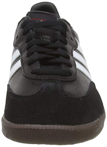 adidas Originals Samba Leather, Zapatillas de Fútbol Hombre, Negro Black Running White, 38 EU