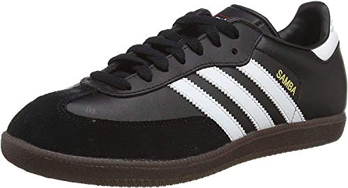 adidas Originals Samba Leather, Zapatillas de Fútbol Hombre, Negro Black Running White, 38 EU adidas Originals Samba Leather, Zapatillas de Fútbol Hombre, Negro Black Running White, 38 EU