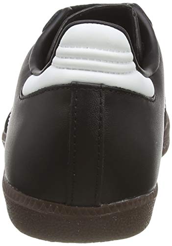 adidas Originals Samba Leather, Zapatillas de Fútbol Hombre, Negro Black Running White, 38 EU