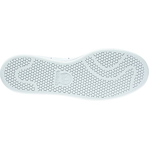 Adidas Originals Stan Smith, Zapatillas de Deporte Unisex Adulto, Blanco (Running White/New Navy), 41 1/3 EU Adidas Originals Stan Smith, Zapatillas de Deporte Unisex Adulto, Blanco (Running White/New Navy), 41 1/3 EU