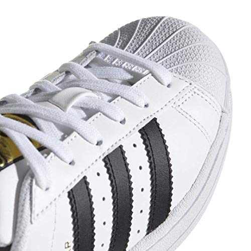 Adidas Originals Superstar, Zapatillas Unisex Niños, Blanco (Ftwr White/Core Black/Ftwr White), 36 2/3 EU