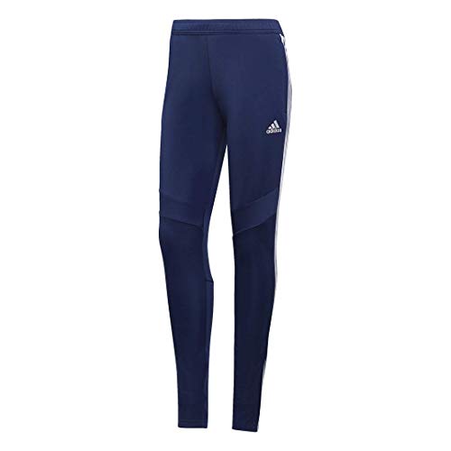 adidas Pantalones de Entrenamiento Tiro 19 para Mujer, Mujer, Pantalones, S1906GHTAN103W, Azul Oscuro/Blanco, S