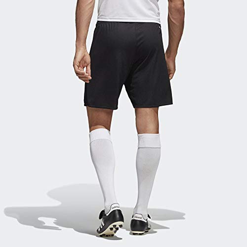 adidas Parma 16 Intenso Pantalones Cortos para Fútbol, Hombre, Negro/Blanco, L