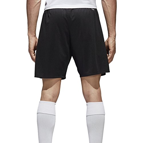 adidas Parma 16 Intenso Pantalones Cortos para Fútbol, Hombre, Negro/Blanco, L