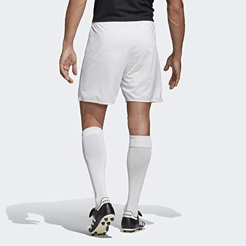 adidas Parma 16 SHO Pantalones Cortos de Deporte, Niño, Blanco/Negro, M