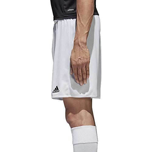 adidas Parma 16 SHO Pantalones Cortos de Deporte, Niño, Blanco/Negro, M