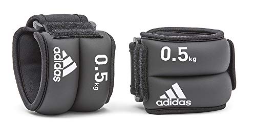 adidas Pesas de Tobillo/Muñeca - Negro, 0.5 kg