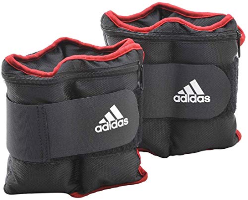 adidas Pesas Tobillo Ajustable - Negro, 2 kg