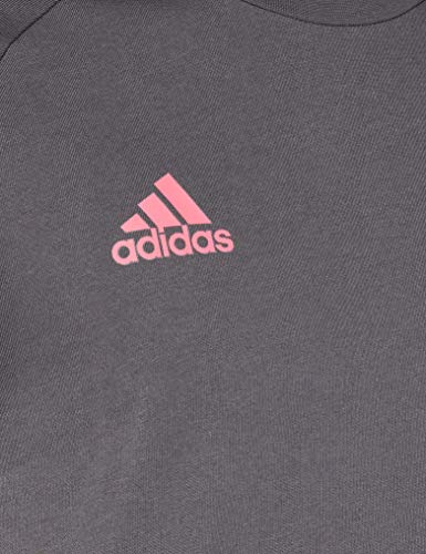 Adidas Real Madrid Temporada 2020/21 Camiseta Viaje Oficial, Unisex, Gris, M
