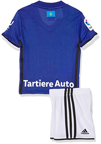 adidas Ro H Equipación Real Oviedo Fc, Niños, Azul (Azufue), 140