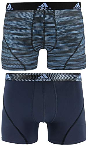 adidas - Ropa Interior Deportiva para Hombre (2 Unidades), Color Azul Claro adidas - Ropa Interior Deportiva para Hombre (2 Unidades), Color Azul Claro