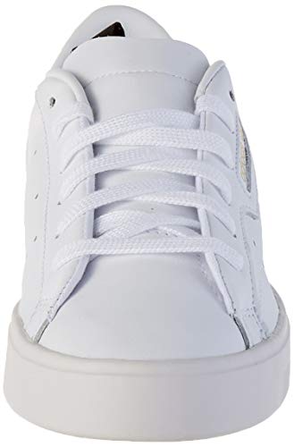 adidas Sleek, Zapatillas Mujer, Color Blanco Footwear White Crystal White 0, 38 EU