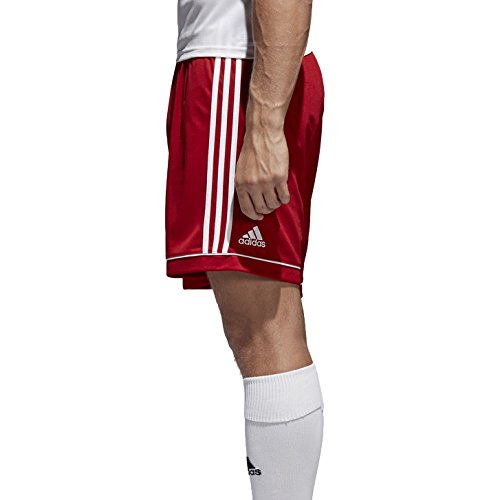 adidas Squad 17 Sho Pantalón Corto, Hombre, Rojo (Rojpot / Blanco), M adidas Squad 17 Sho Pantalón Corto, Hombre, Rojo (Rojpot / Blanco), M