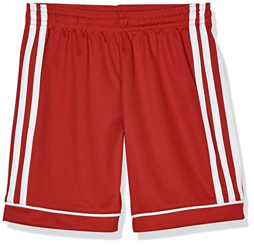 adidas Squad 17 SHO Y Pantalones Cortos de Deporte, Niños, Power Red/White, 5-6Y