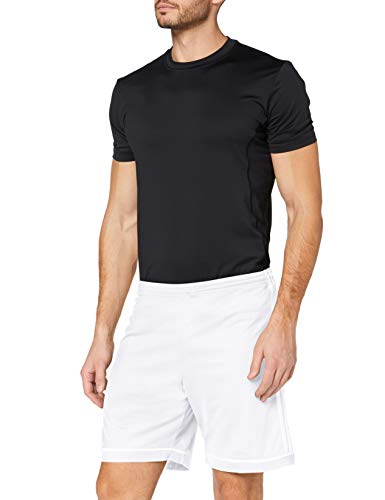 Adidas Squadra 17 P Pantalones Cortos de Fútbol con Cintura Elástica, Hombre, Blanco (White/White), XXL Adidas Squadra 17 P Pantalones Cortos de Fútbol con Cintura Elástica, Hombre, Blanco (White/White), XXL