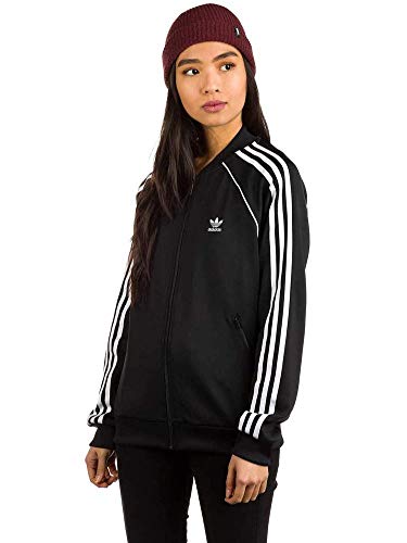 adidas SST TT, Sudadera para Mujer, Negro (Black), 40 adidas SST TT, Sudadera para Mujer, Negro (Black), 40