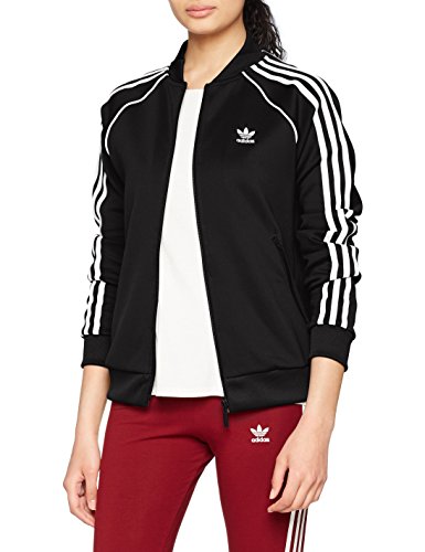 adidas SST TT, Sudadera para Mujer, Negro (Black), 40 adidas SST TT, Sudadera para Mujer, Negro (Black), 40