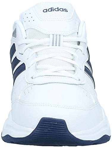 Adidas Strutter, Zapatillas Deportivas Fitness y Ejercicio Hombre, Blanc Bleu Foncã Argent Mat, 44 EU Adidas Strutter, Zapatillas Deportivas Fitness y Ejercicio Hombre, Blanc Bleu Foncã Argent Mat, 44 EU