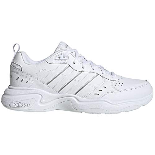 Adidas Strutter, Zapatillas Deportivas Fitness y Ejercicio Hombre, Blanco (FTWR White/FTWR White/Matte Silver), 40.67 EU