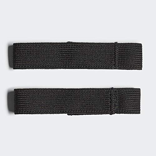 adidas Stutzenstrumpfhalter Espinilleras, Hombre, Negro/Blanco, Talla Ășnica adidas Stutzenstrumpfhalter Espinilleras, Hombre, Negro/Blanco, Talla Ășnica