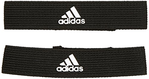 adidas Stutzenstrumpfhalter Espinilleras, Hombre, Negro/Blanco, Talla Ășnica adidas Stutzenstrumpfhalter Espinilleras, Hombre, Negro/Blanco, Talla Ășnica