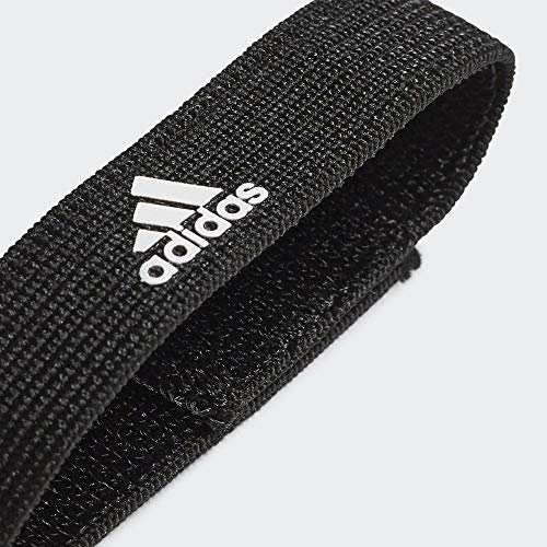 adidas Stutzenstrumpfhalter Espinilleras, Hombre, Negro/Blanco, Talla Ășnica adidas Stutzenstrumpfhalter Espinilleras, Hombre, Negro/Blanco, Talla Ășnica