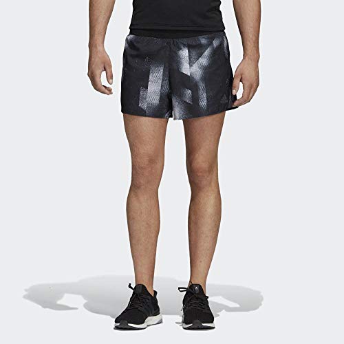 adidas Sub 2 Split M Pantalones Cortos de Deporte, Hombre, Black/White, L adidas Sub 2 Split M Pantalones Cortos de Deporte, Hombre, Black/White, L
