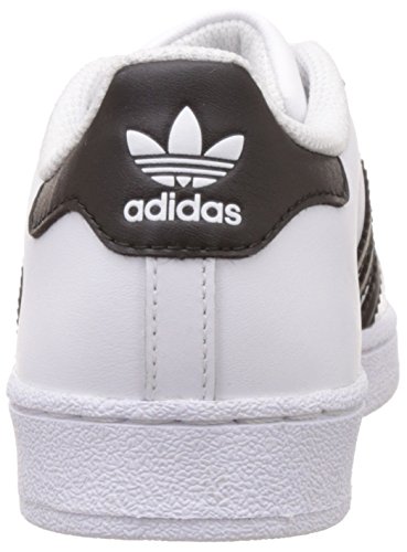 adidas Superstar C, Zapatillas de Baloncesto Unisex Niños, Blanco (Footwear White/Core Black/Footwear White 0), 34 EU