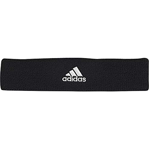 Adidas Tennis Headband Head Band, Unisex Adulto, Black/White, OSFM Adidas Tennis Headband Head Band, Unisex Adulto, Black/White, OSFM