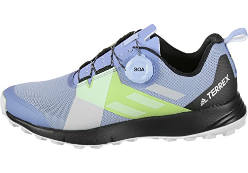 adidas Terrex Two Boa, Zapatillas de Running para Asfalto para Mujer, Azul (Chablu/Cwhite/Cblack 000), 40 EU