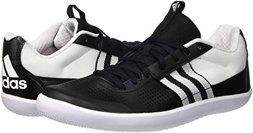 adidas Throwstar, Zapatillas de Atletismo para Hombre, Negro (Negbás/Ftwbla/Ftwbla 000), 42 EU