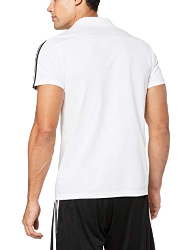 adidas Tiro 19 Polo, Hombre, Blanco (White/Black), L