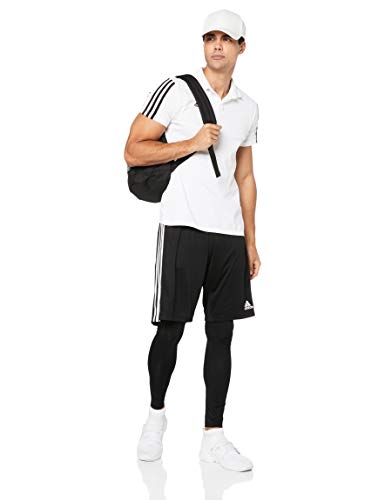 adidas Tiro 19 Polo, Hombre, Blanco (White/Black), L adidas Tiro 19 Polo, Hombre, Blanco (White/Black), L