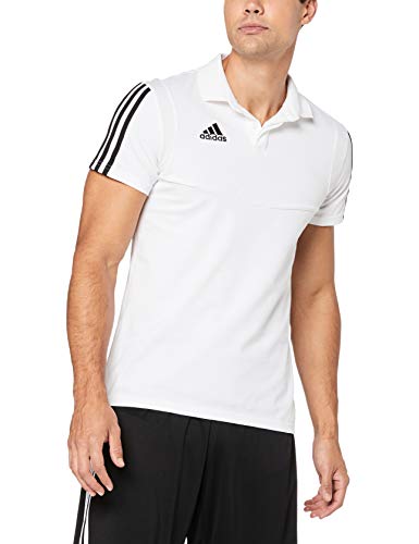 adidas Tiro 19 Polo, Hombre, Blanco (White/Black), L