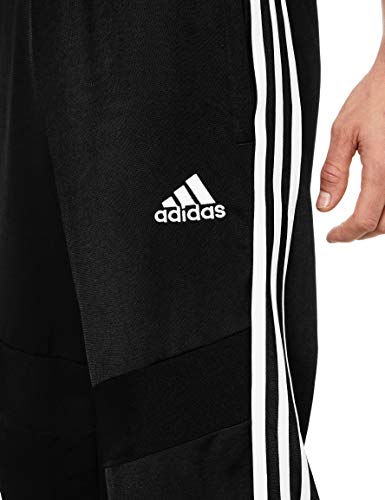 Adidas Tiro 19 Polyestere Hose Pantalones Deportivos, Hombre, Negro (Black/White), XL